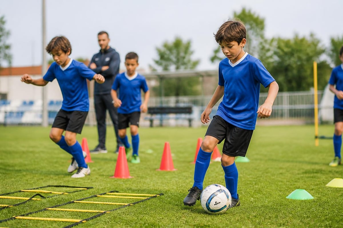 European soccer training methodology
