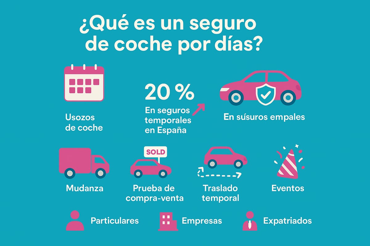 &iquest;Qu&eacute; es un seguro de coche por d&iacute;as y cu&aacute;ndo es necesario?