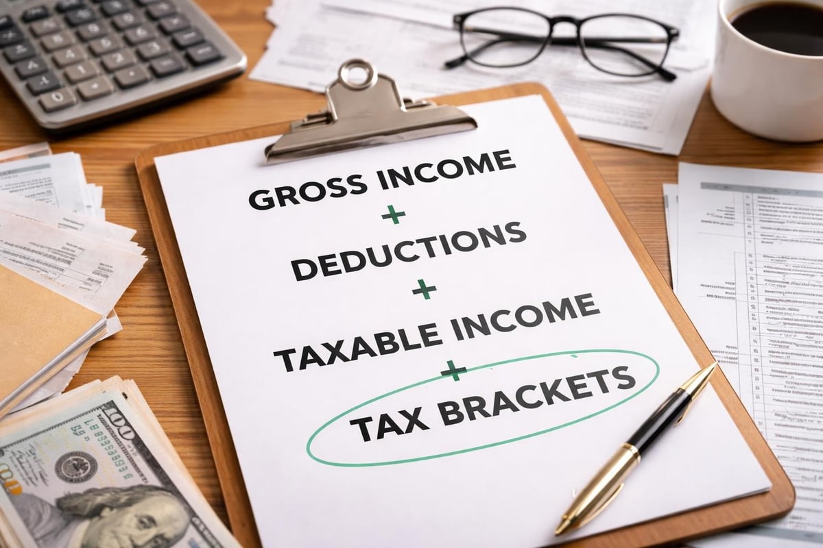 Tax calculation flow