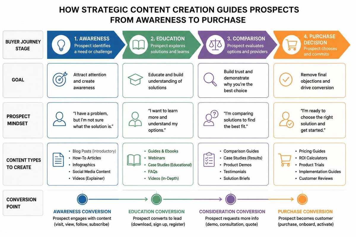 Content marketing funnel