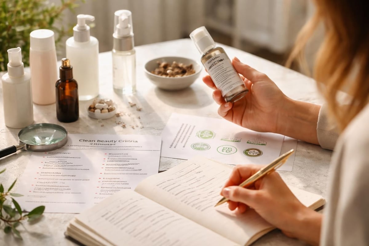 Clean beauty standards