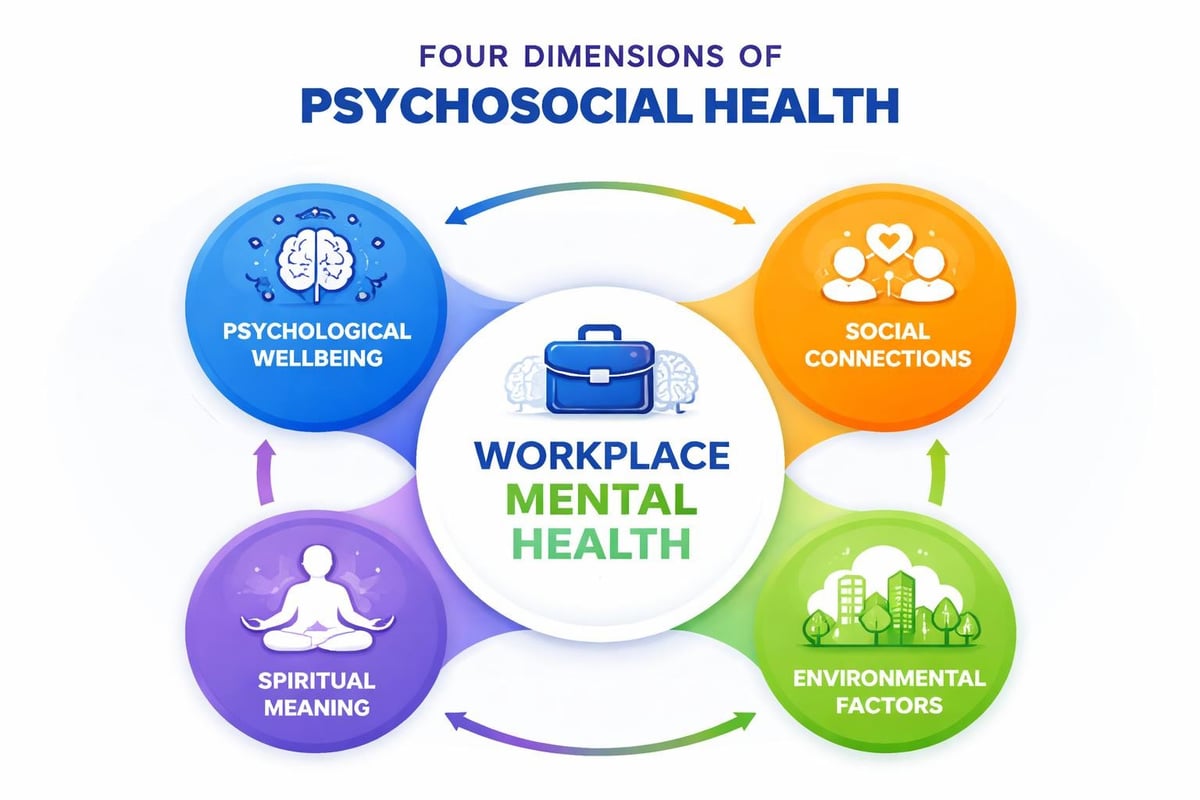 Components of psychosocial health
