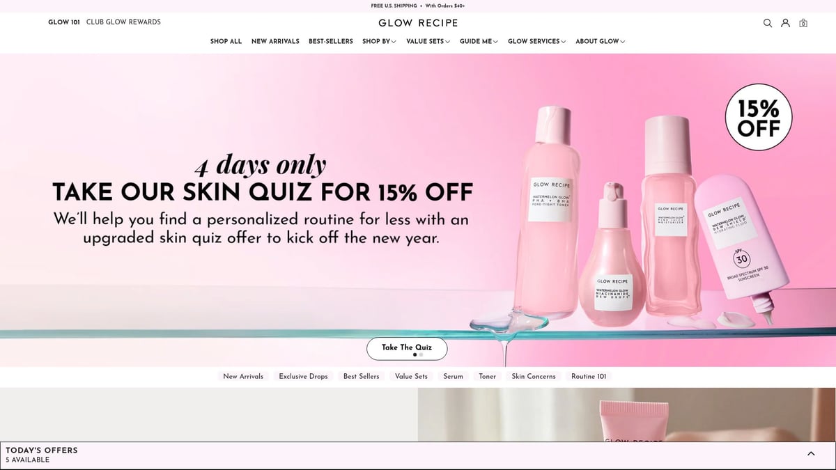 9 Essential Beauty Products Skin Lovers Need in 2026 - Glow Recipe Watermelon Glow Niacinamide Dew Drops