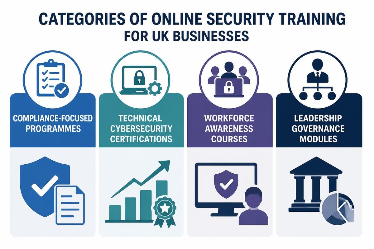 Types of online security courses