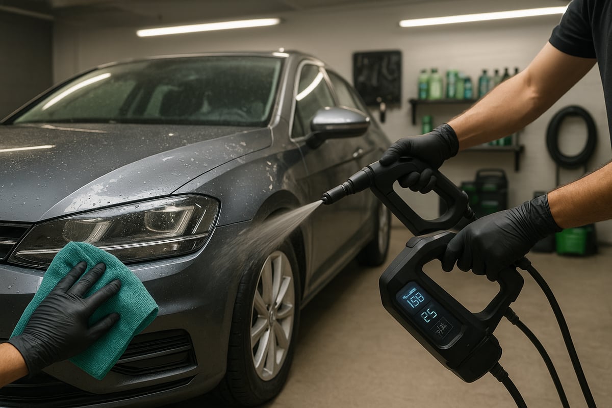 Produtos e Tecnologias de Limpeza Automóvel: O Que Há de Novo em 2025