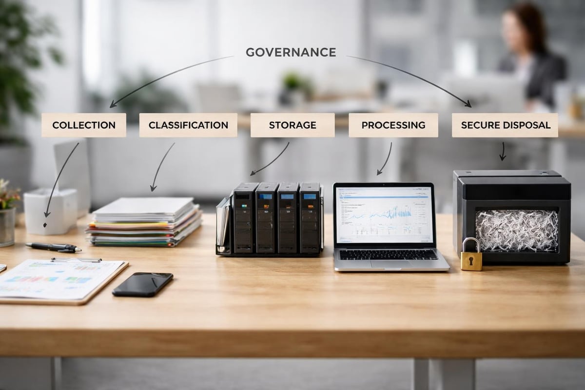 Data governance framework workflow