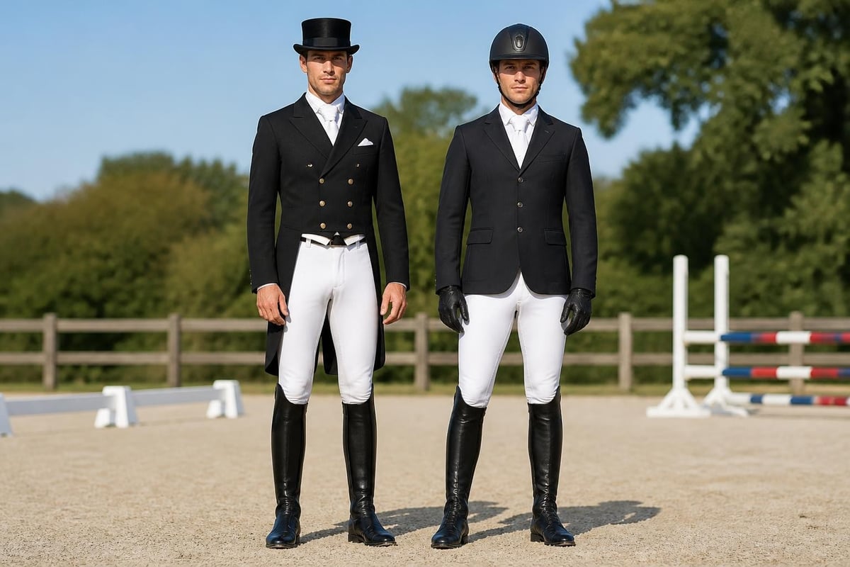 Show ring attire comparison