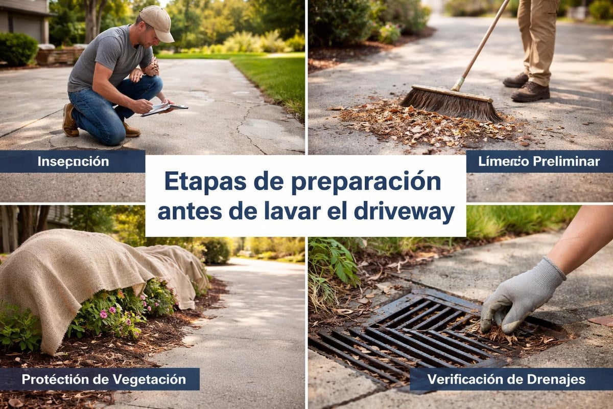 Proceso de preparación de superficie