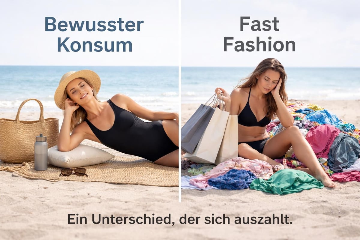 Qualität versus Quantität im Konsum