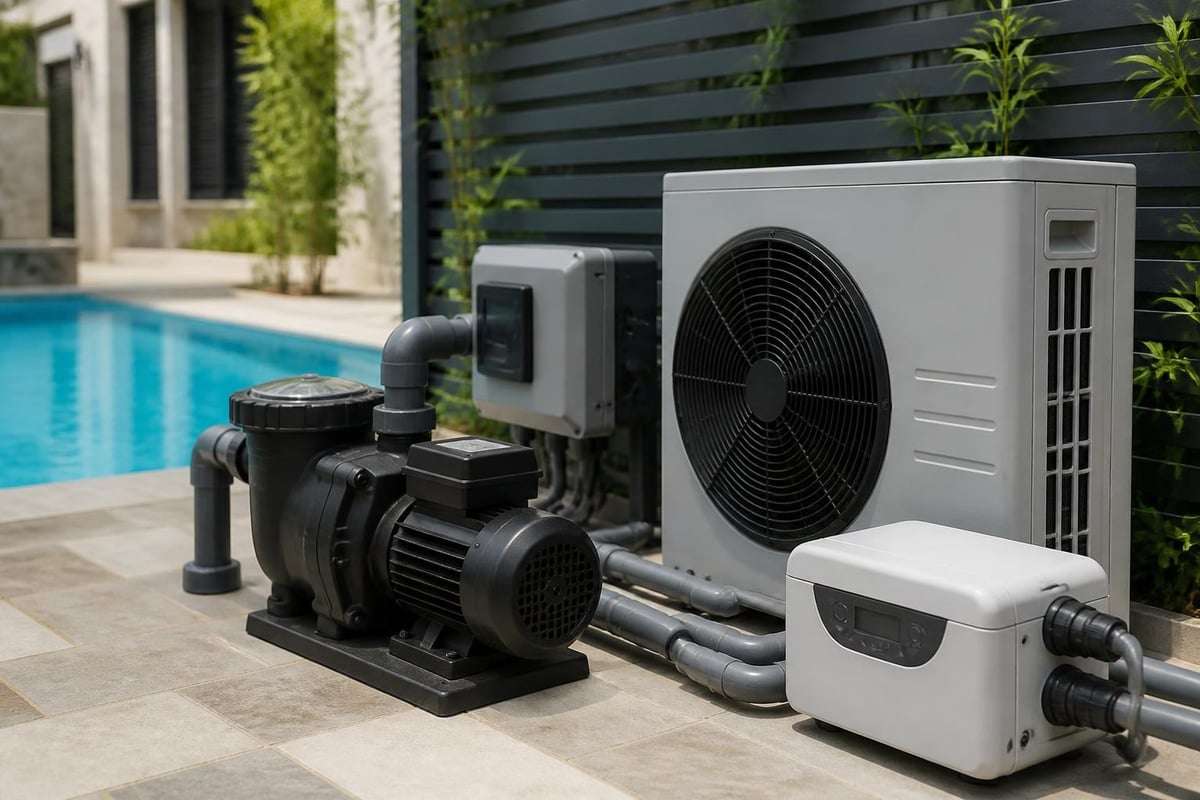 Energy-efficient pool equipment