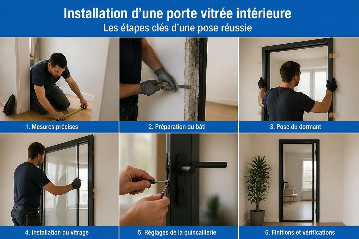 Étapes d'installation professionnelle