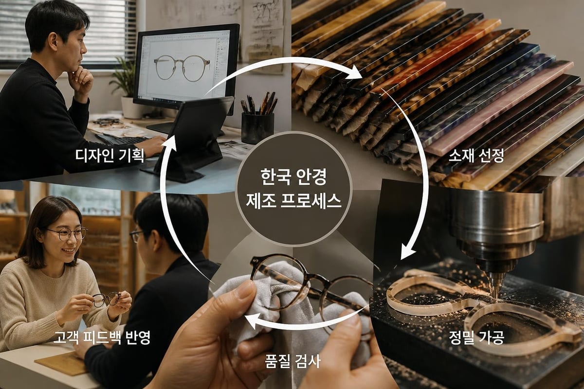 국내 안경 브랜드 경쟁력