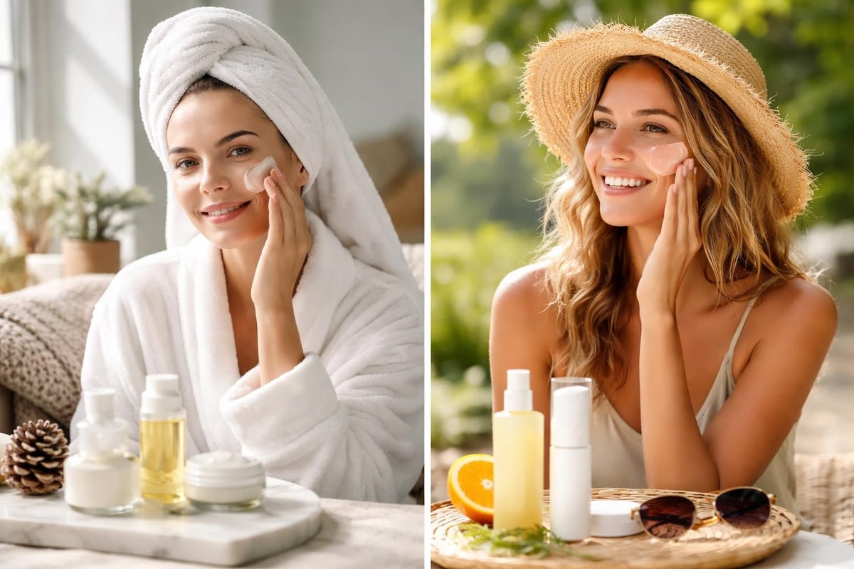 Seasonal skincare adjustments