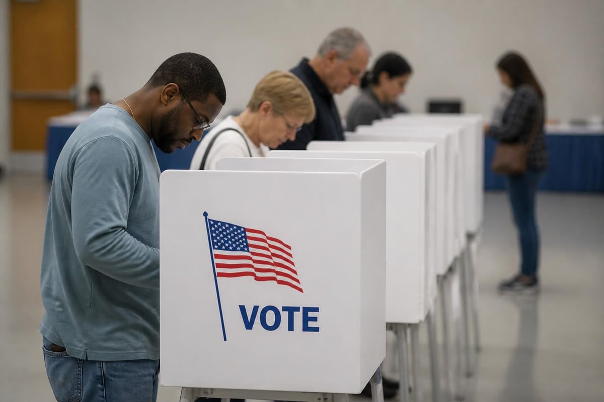 Partisan early voting participation trends