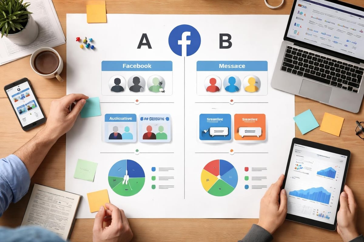 Facebook ad testing framework