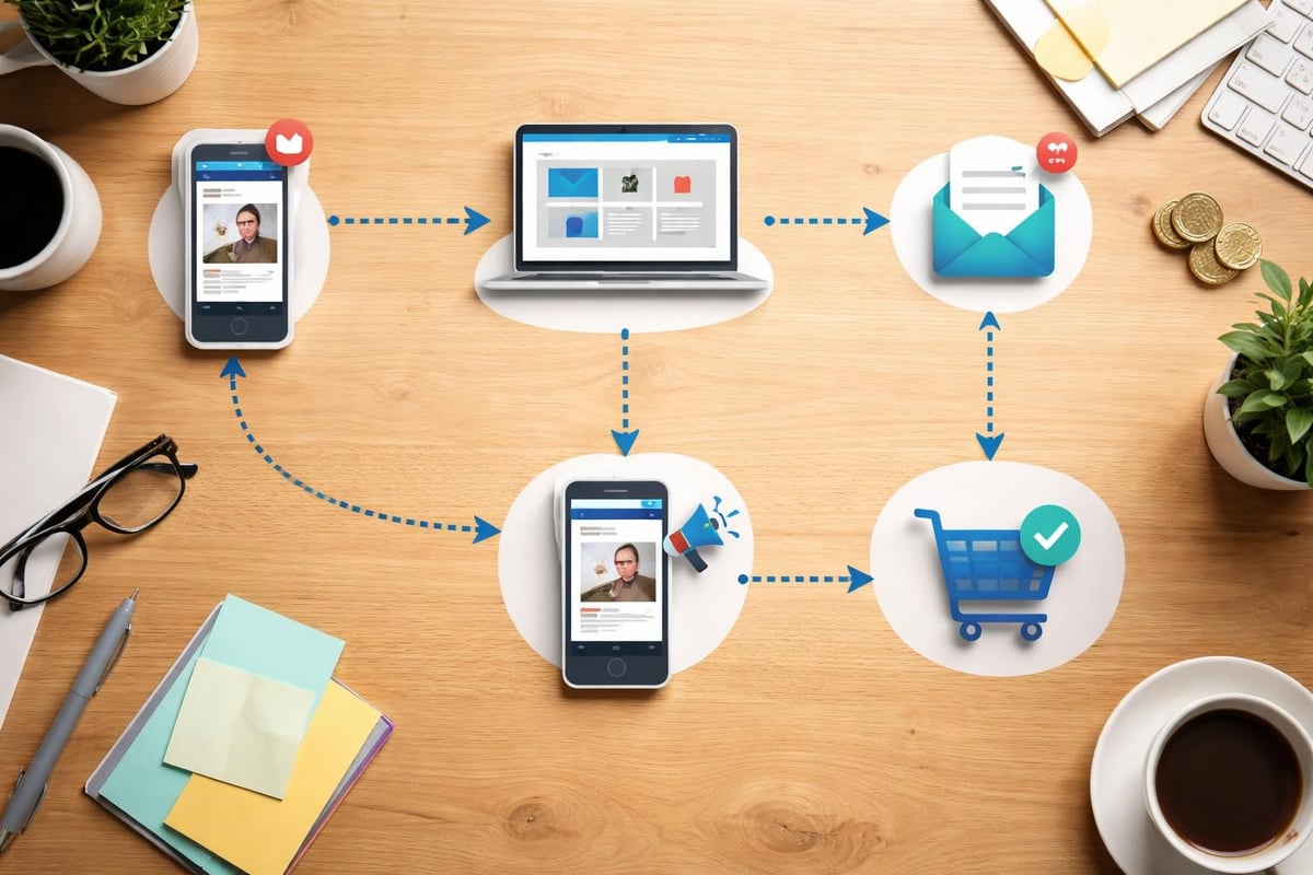 Facebook advertising attribution model
