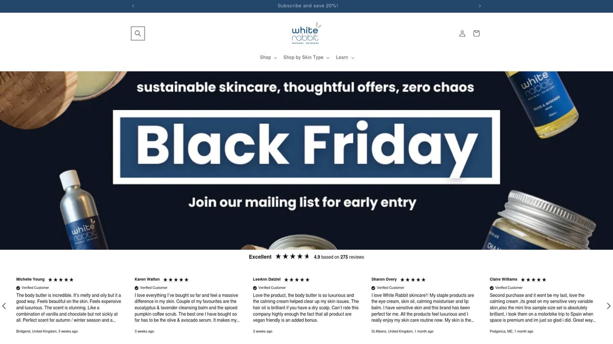 9 Must-Try Best Skin Products UK for Glowing Skin 2025 - White Rabbit Skincare Vegan Collagen Boosting Serum