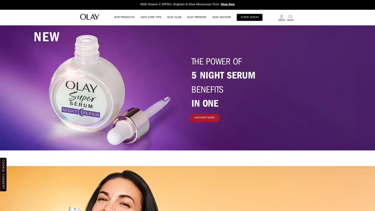 9 Must-Try Best Skin Products UK for Glowing Skin 2025 - Olay Regenerist Micro-Sculpting Cream