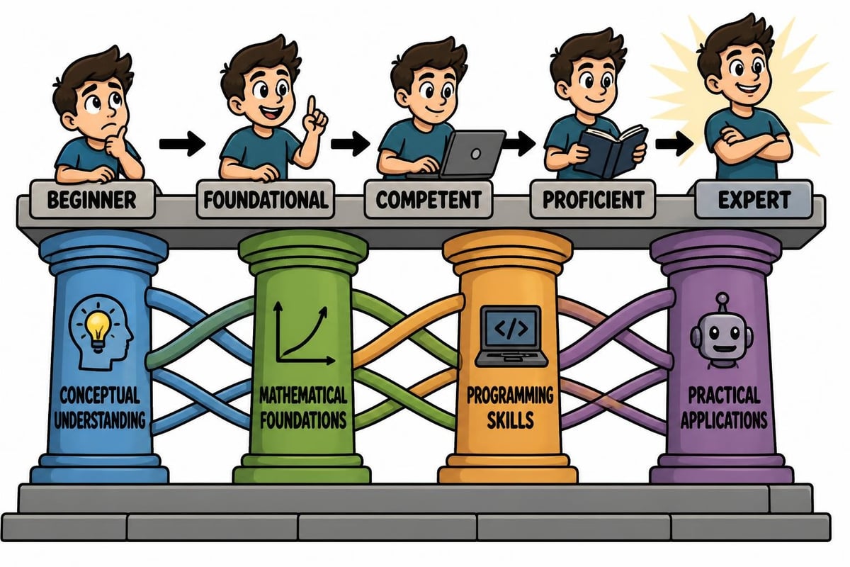 AI skill progression framework