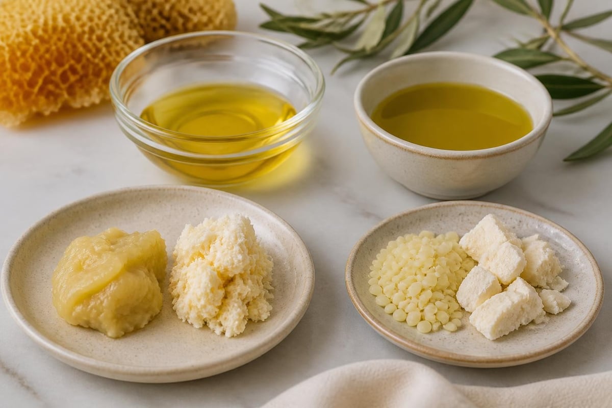 Vegan versus non-vegan moisturiser ingredients