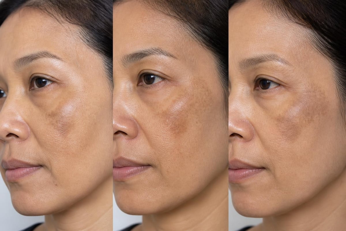 Melasma depth classification