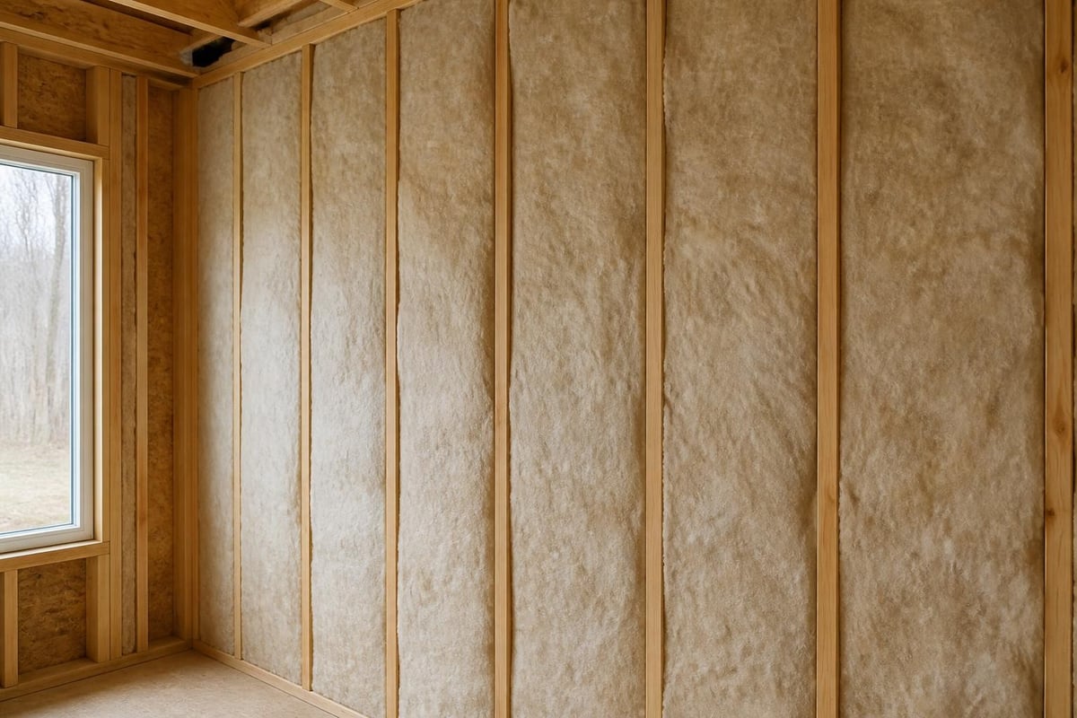 Thermal performance of wall insulation batts