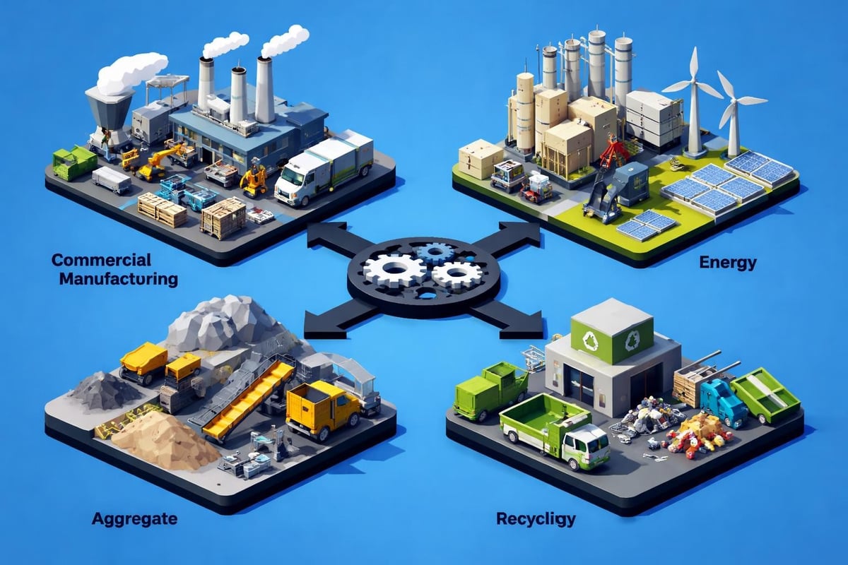 US fabrication market segments