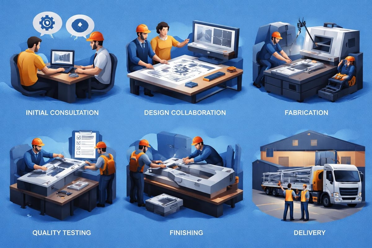 Custom fabrication workflow