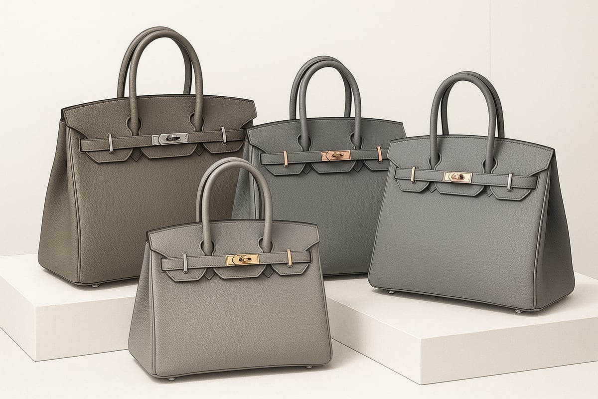 The Allure of Grey: Why Choose a Grey Hermès Birkin Bag?