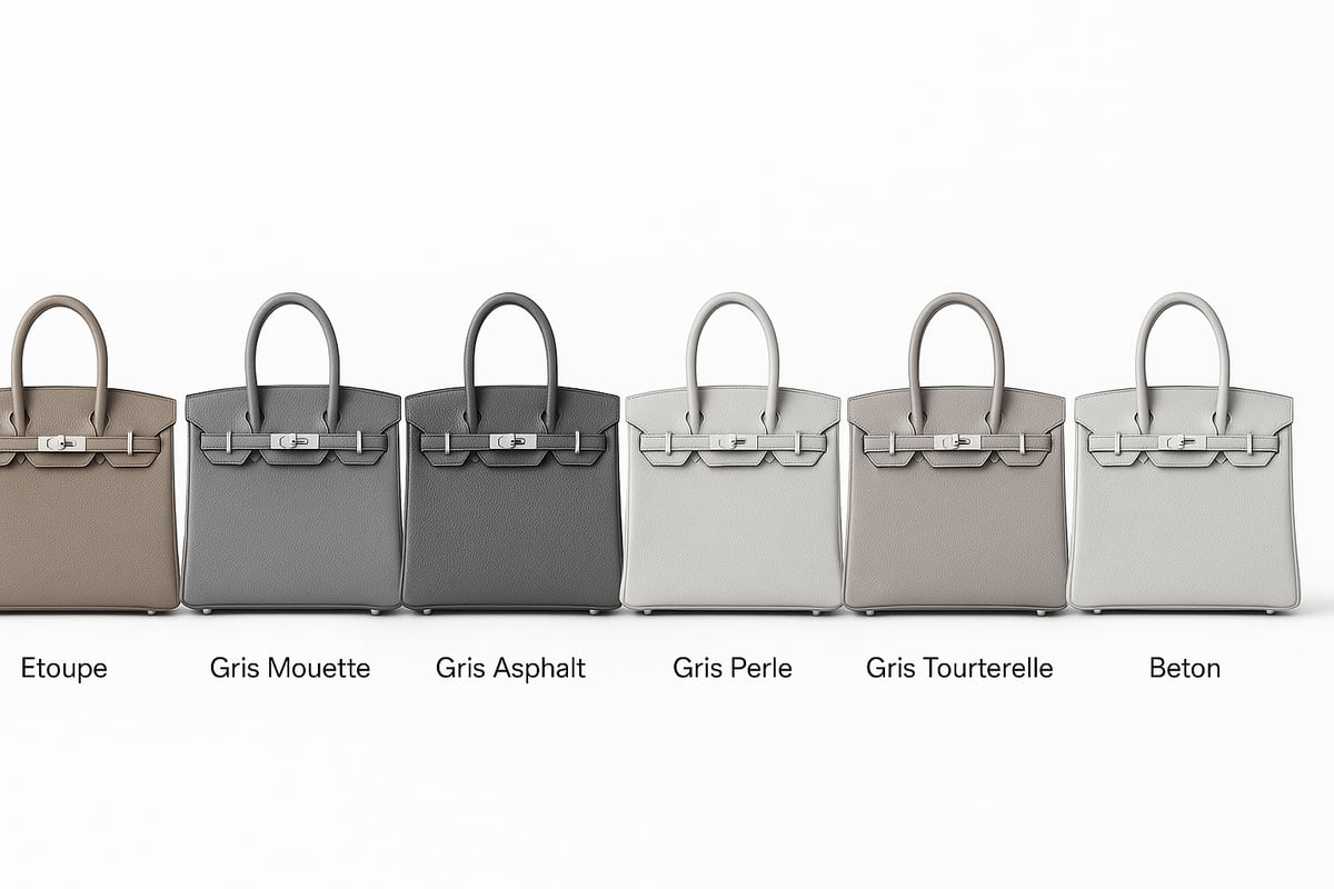 Shades of Grey: Understanding Hermès Birkin Grey Colour Options