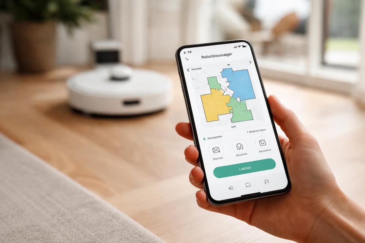 Smartphone robot control integration