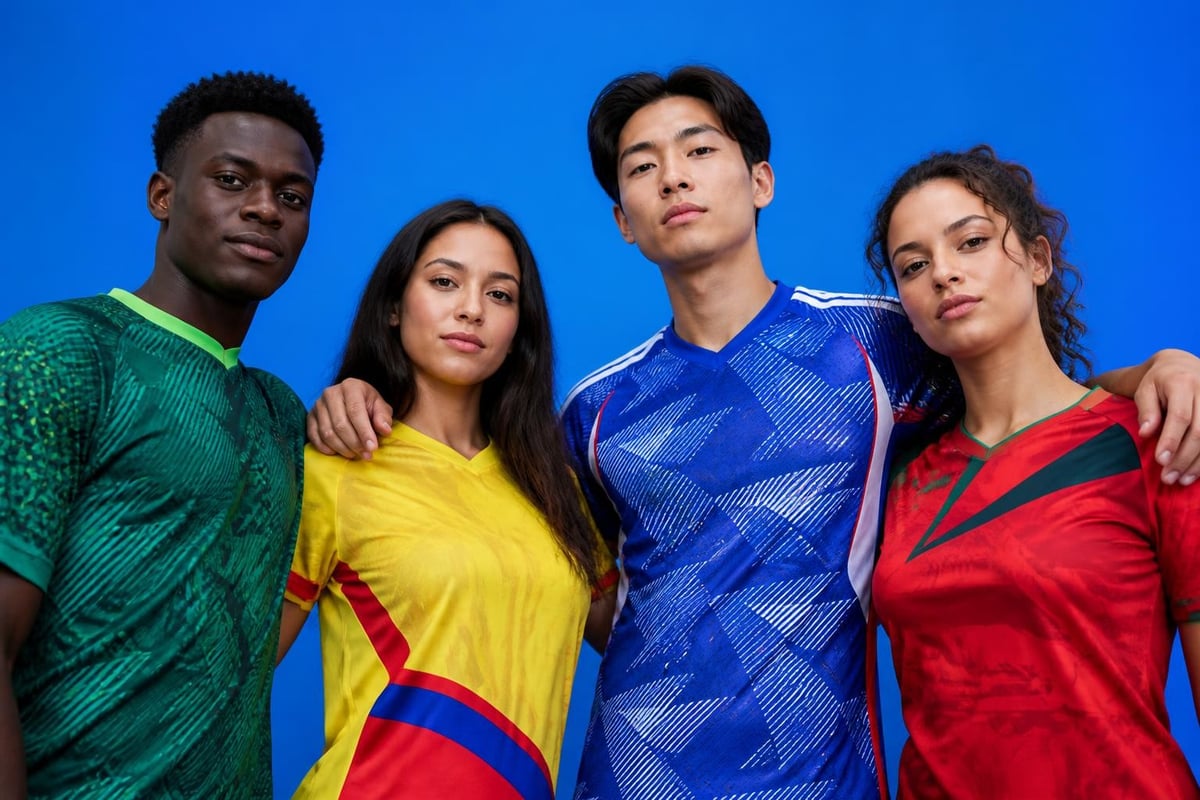 National identity in football jerseys