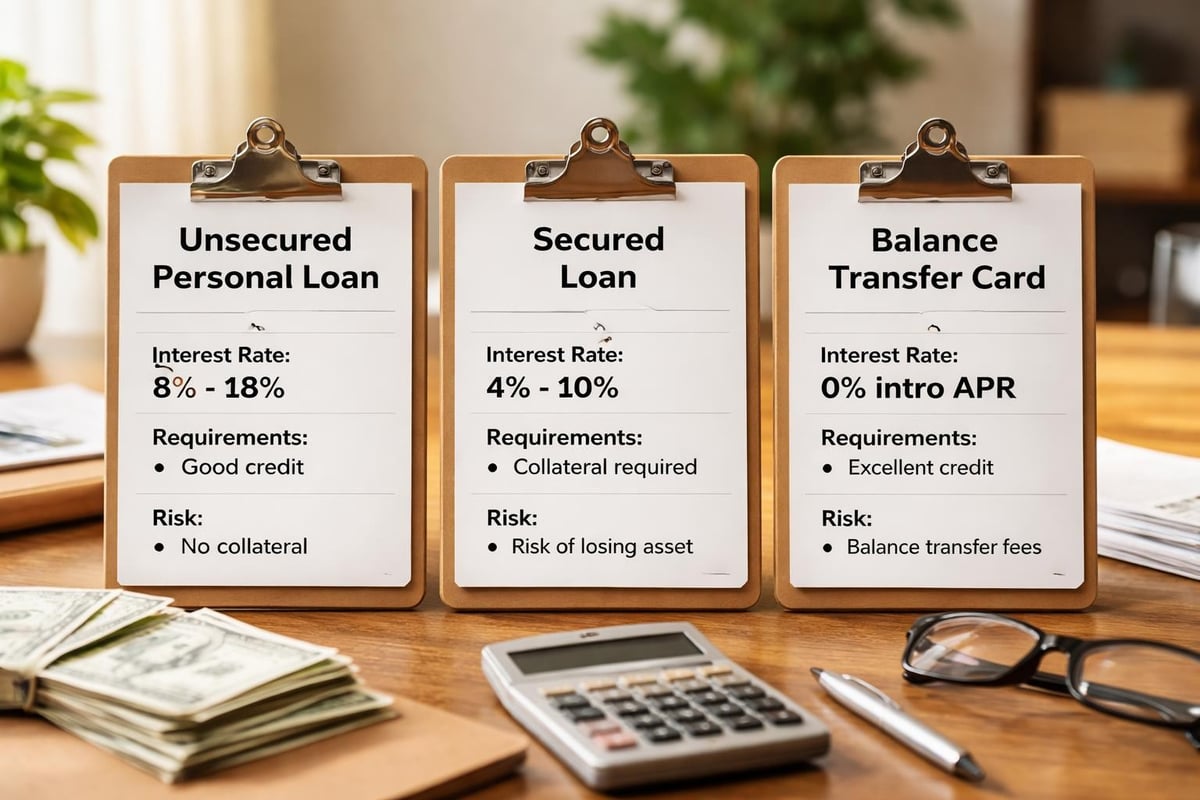 Comparing consolidation options