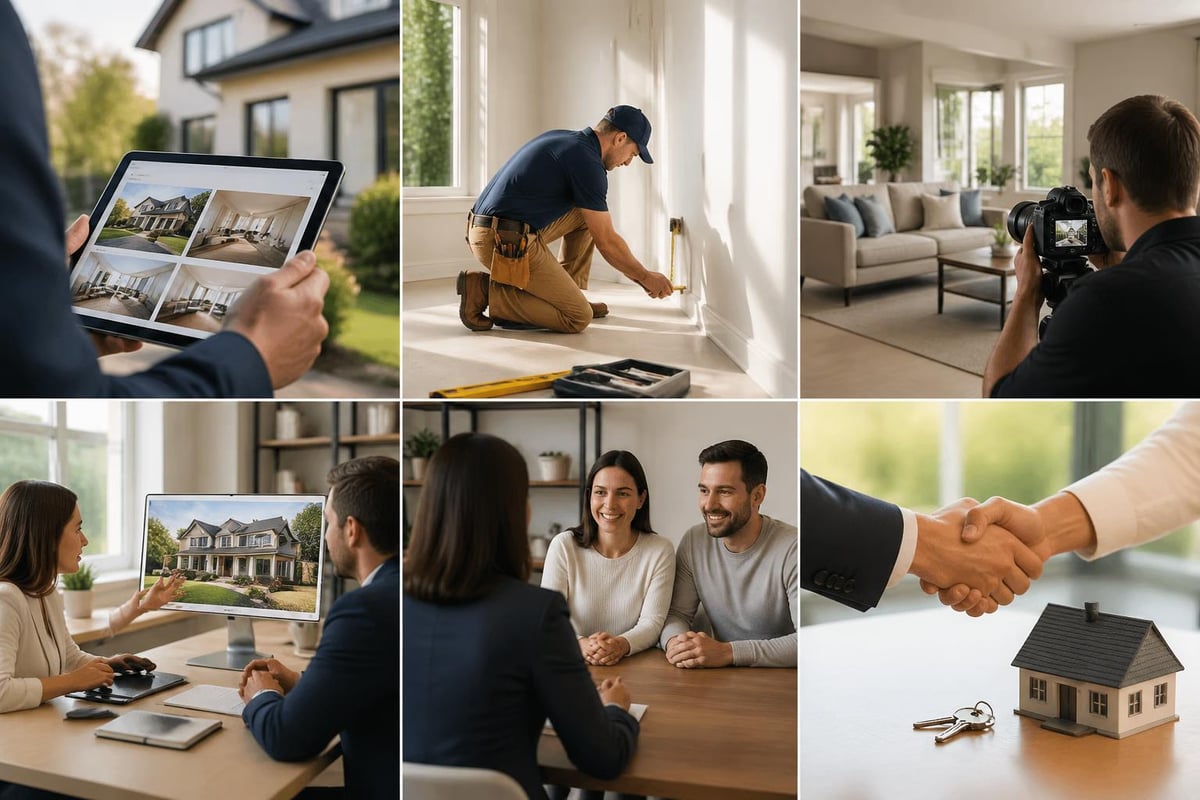 Étapes clés d'une stratégie de vente immobilière