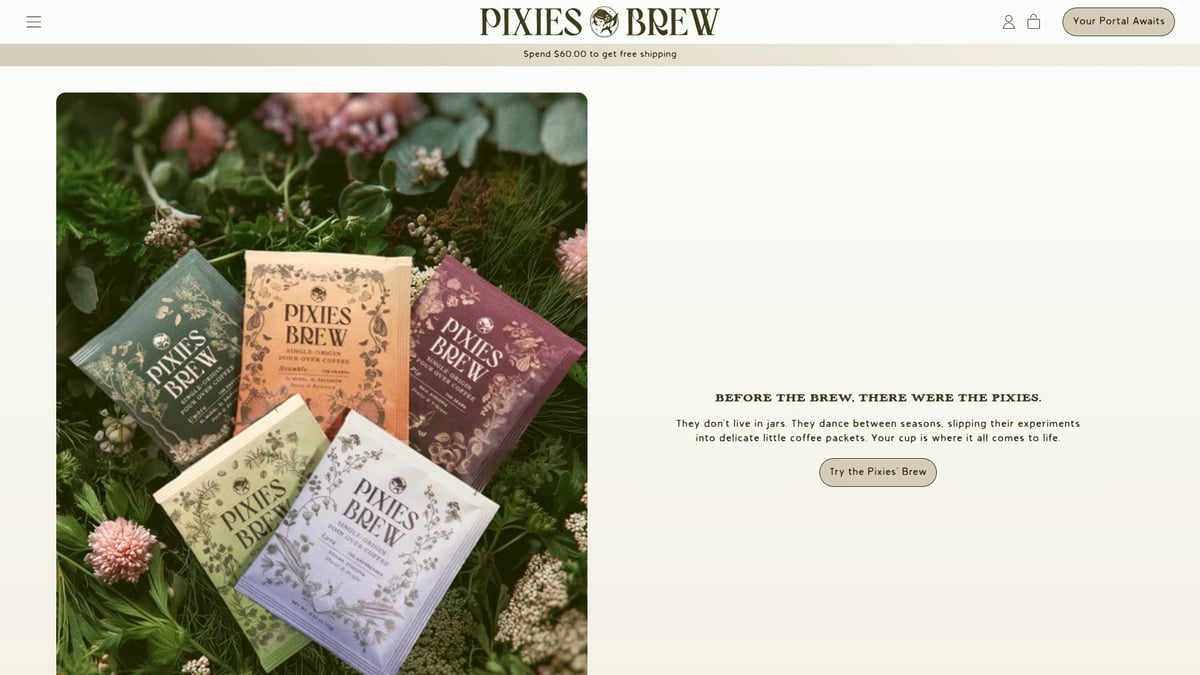 7 Best Travel Coffee Essentials for 2026: Sip Anywhere - Pixies Brew Single-Serve Pour-Over Coffee Pouches