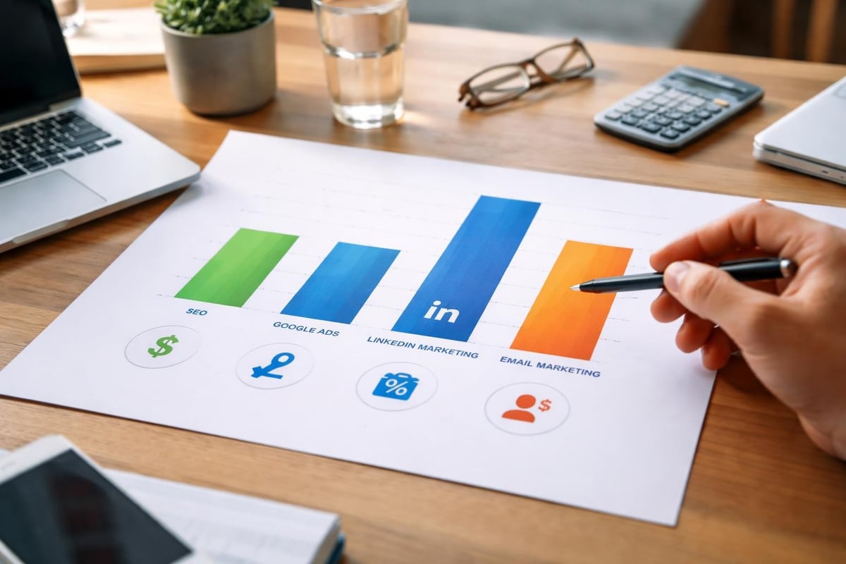 Digital B2B marketing kanaler