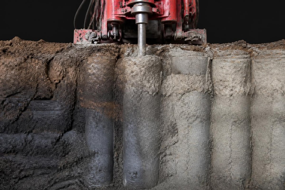 Chemical stabilization process