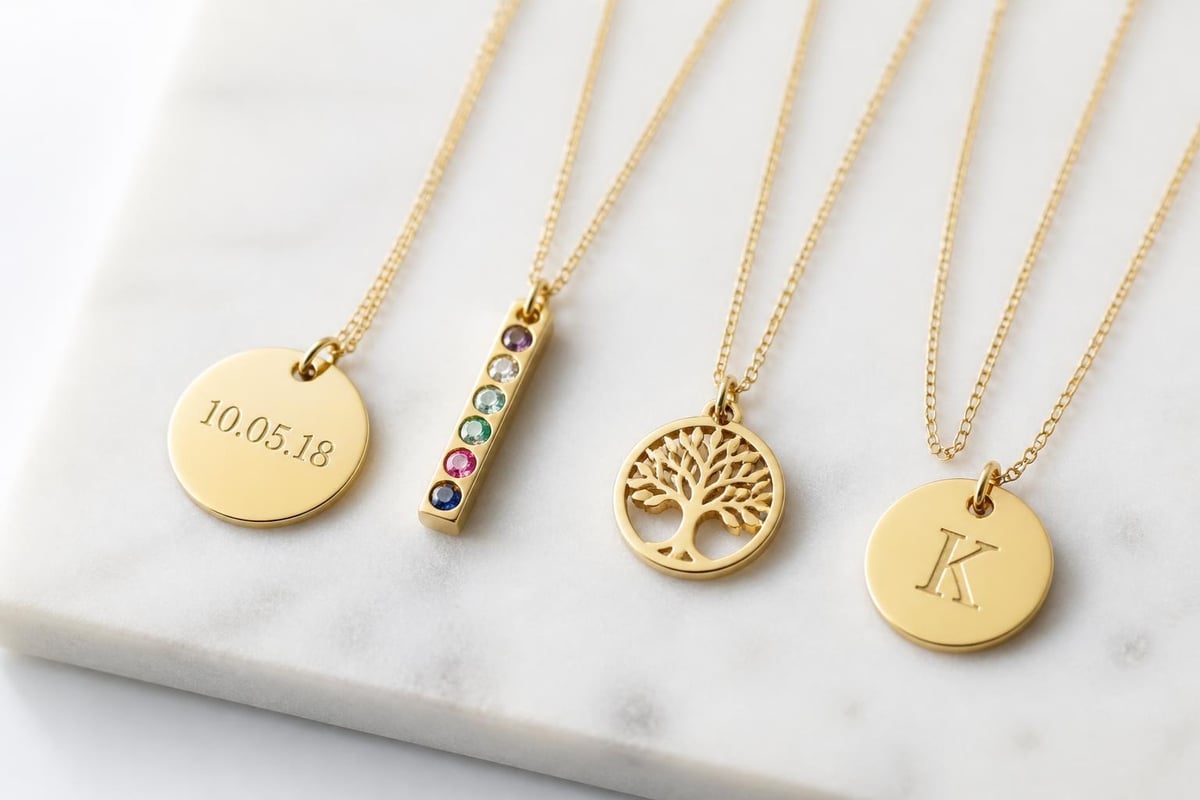 Necklace personalization methods