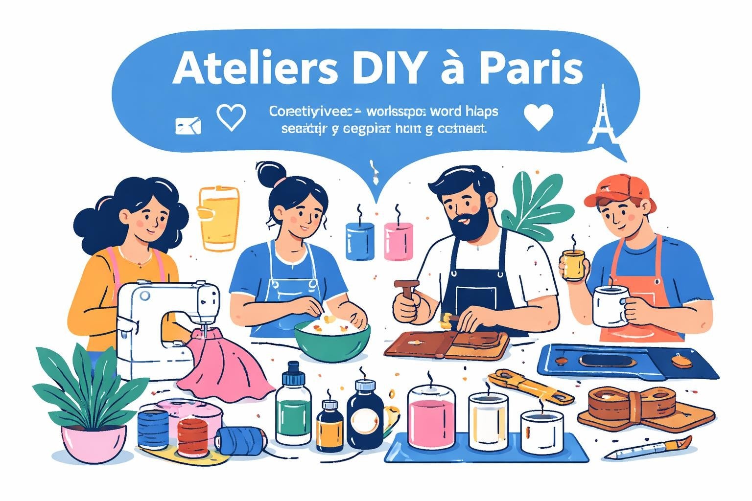 Atelier DIY Paris : Créativité et Savoir-Faire Local