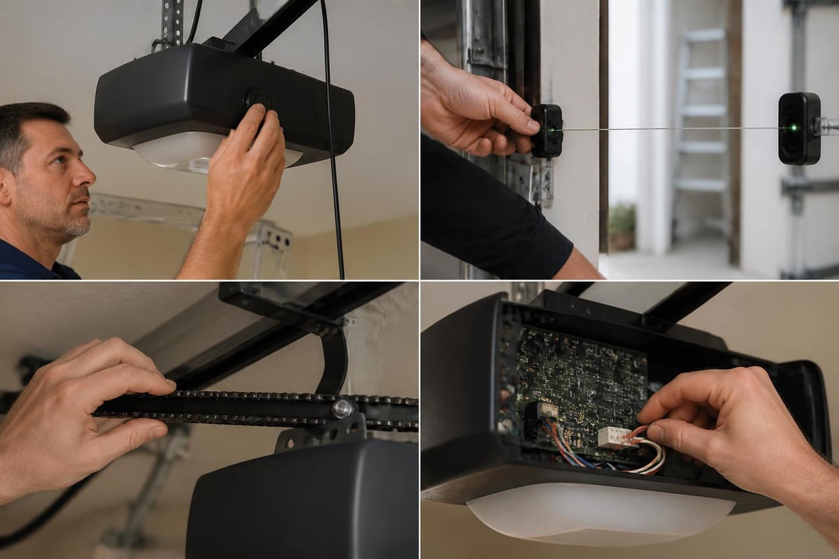 Garage door opener diagnostics