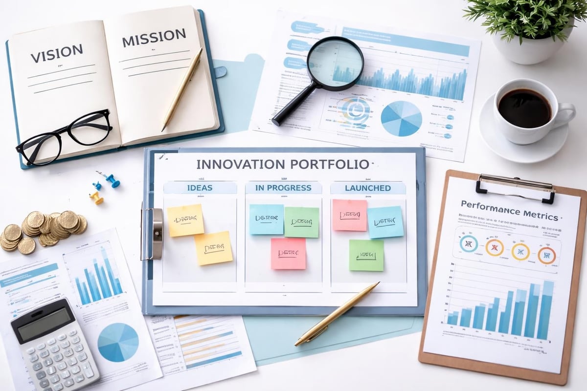 Strategic planning framework components