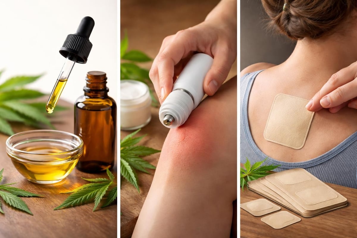 CBD pain relief methods