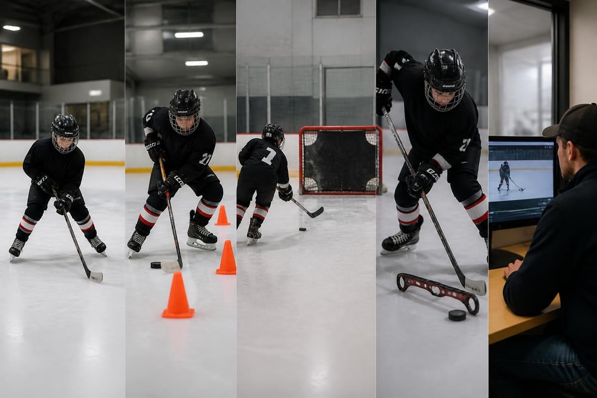 Field hockey training progression
