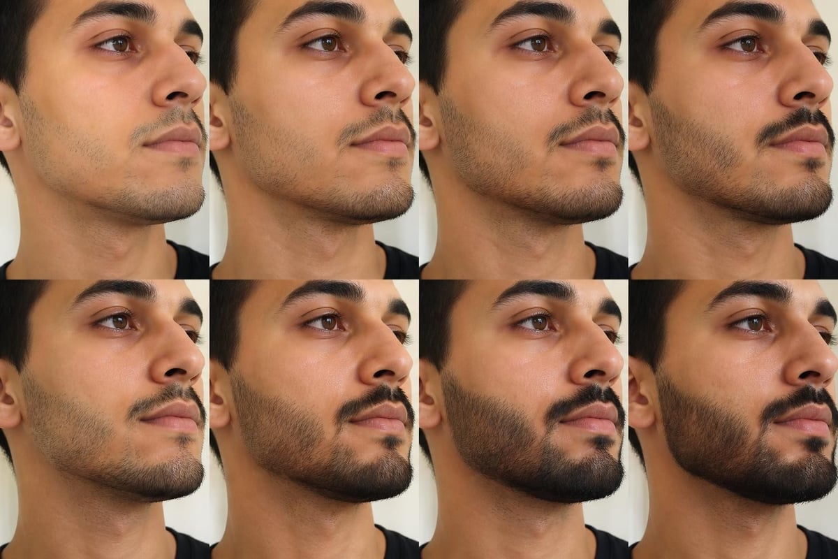 Beard growth timeline and expectations