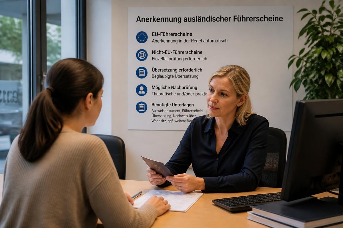 Internationale Führerscheinanerkennung in Deutschland