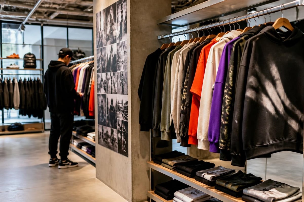 Evolution of streetwear retail