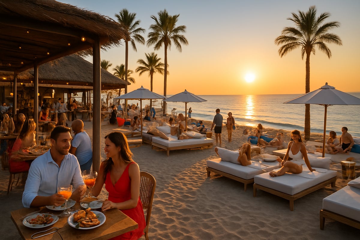 Marbella Beach Life: Chiringuitos, Clubs, and Gastronomy
