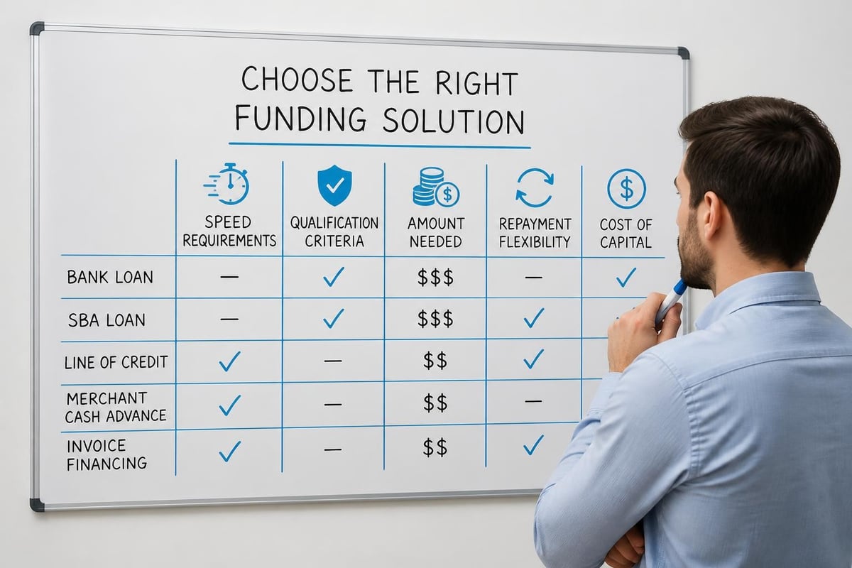 Business funding evaluation framework