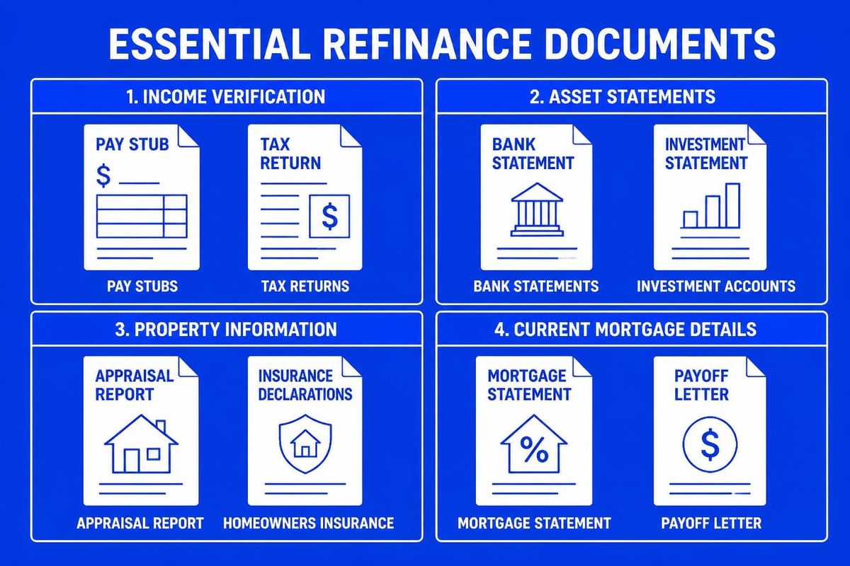 Refinance documentation checklist