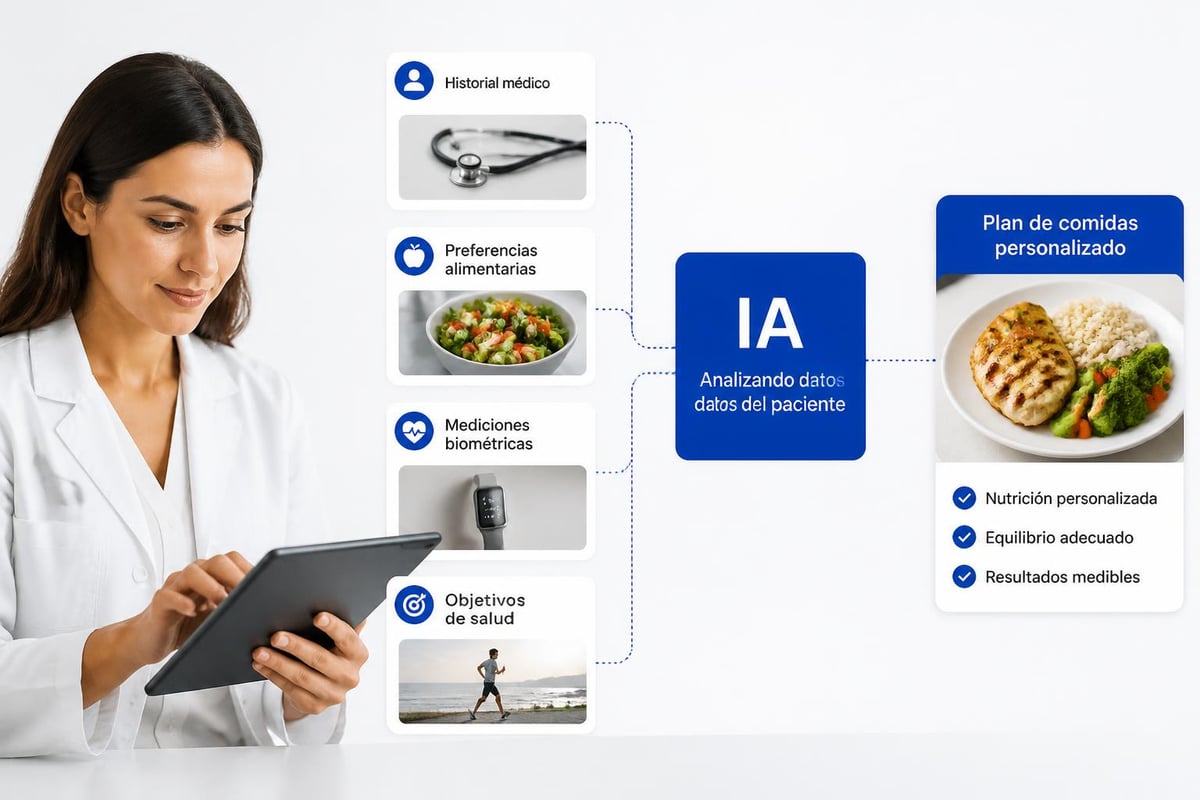 IA personalizando planes nutricionales